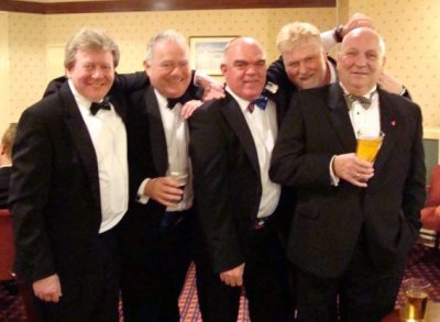 Bill Bailey, Rob Ayling, Tom Brown, Archie Gemmill, Taff Thomas